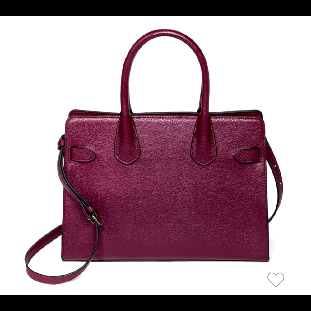 Burgundy Satchel/Tote Handbag